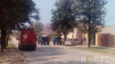 Impresionante operativo conjunto de Fuerzas Federales en Villa Río Bermejito