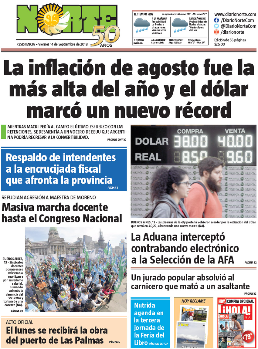Edición del 14.09.18
