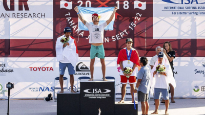 Un marplatense se coronó campeón mundial de surf