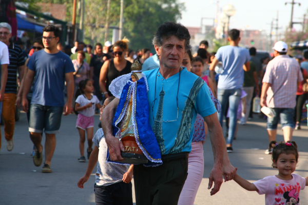 Jóvenes peregrinos renovaron su fe en la Virgen de Itatí
