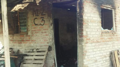 Ordenan custodia y botón antipánico a la mujer que le quemaron su casa