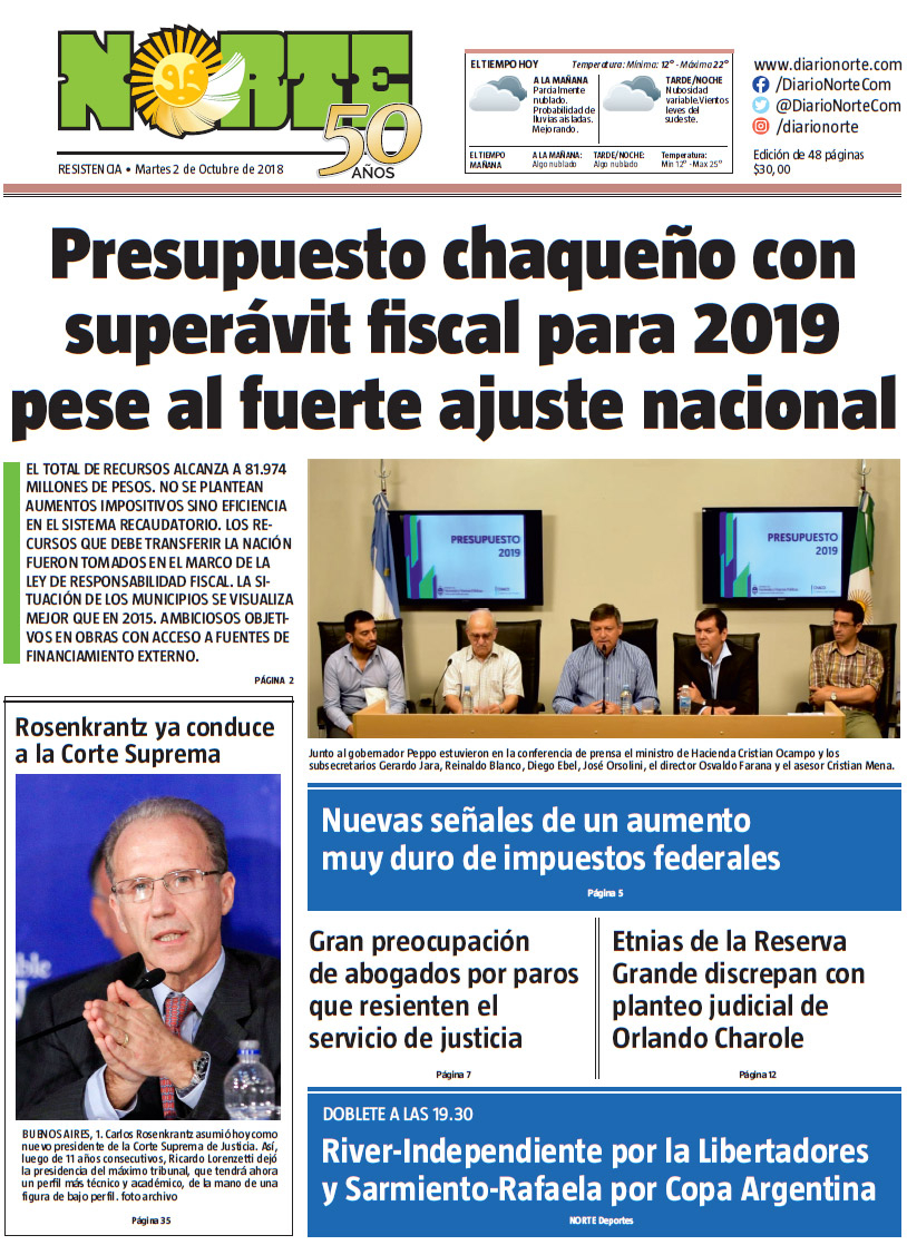 Edición del 02.10.18