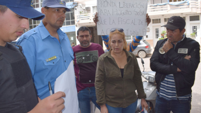 Doble crimen de Quitilipi: familiares de un detenido marcharon para pedir por su libertad