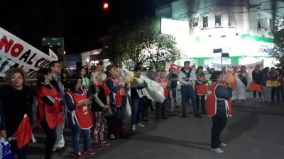 Marcha en defensa de la escuela pública