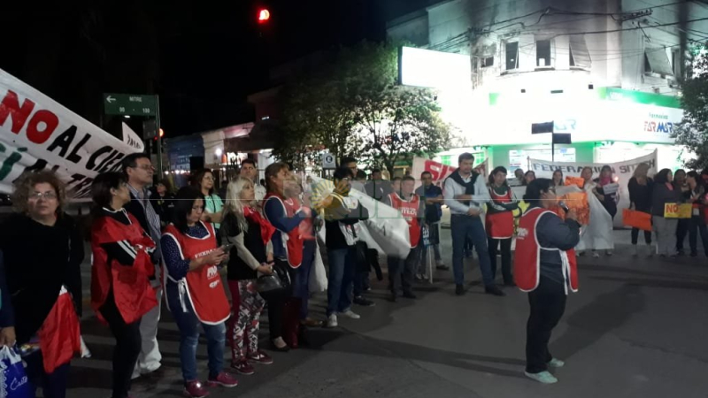 Marcha en defensa de la escuela pública