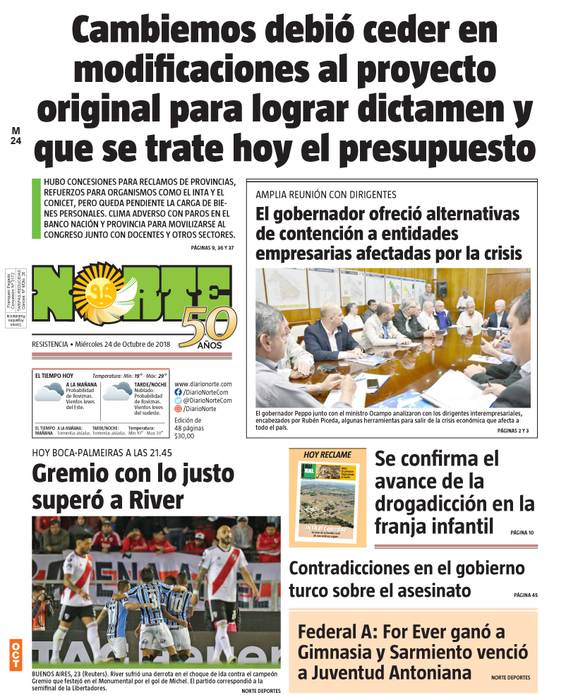 Edición del 24.10.18