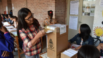 Ya votó el 50% del electorado en Villa Río Bermejito