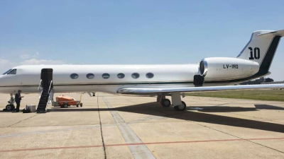 Así es el nuevo avión de 15 millones de dólares de Lionel Messi