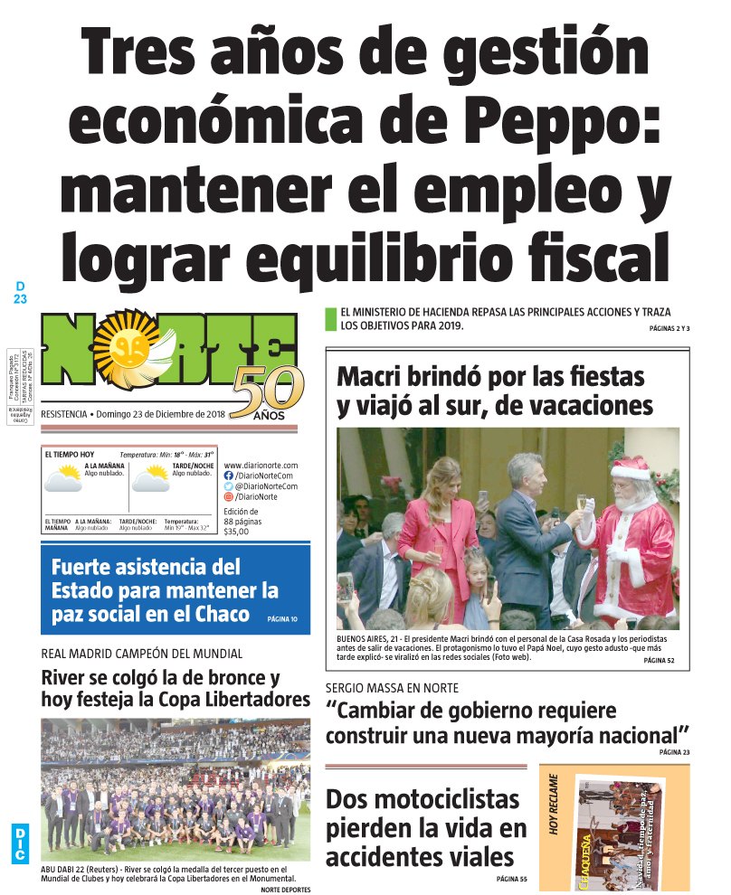 Edición del 23.12.2018
