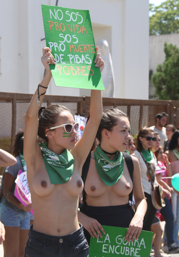 El 8 de marzo en la Argentina y en el mundo hubo un paro de mujeres. Foto: Miguel Romero