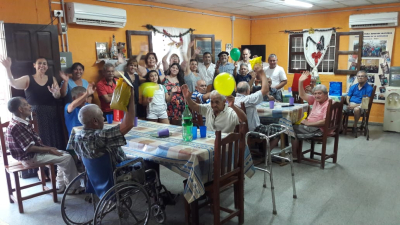 La celebración de las Fiestas en los hogares Esperanza y Santa Rita