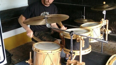 Clínica de tambor rudimental con Nacho Pilnik