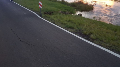 Atención conductores: está cortada la ruta nacional 12 a la altura de Mantilla