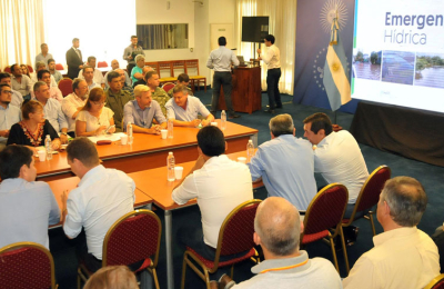 Primera respuesta de Frigerio: 50 millones de ATN y apoyo del presidente a la emergencia