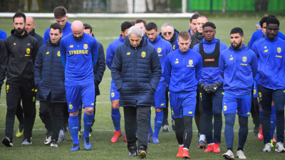 Lágrimas y emoción por Emiliano Sala en el entrenamiento del Nantes