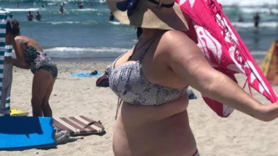 Se rieron de ella porque usaba bikini, respondió con una lección de bienestar y se volvió viral