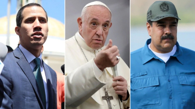 El papa Francisco aseguró que está dispuesto a mediar en Venezuela "si ambas partes lo quieren"