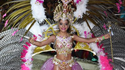 Brillo y esplendor infantil en carnavales garciteños