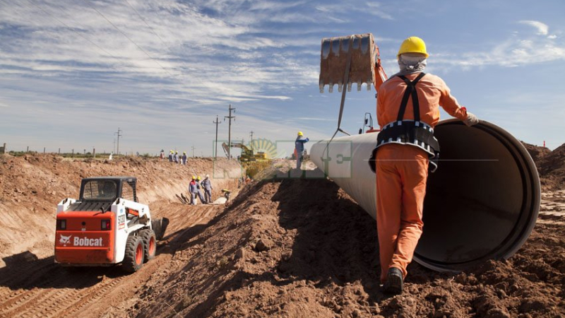 Suspensiones para la obra del acueducto
