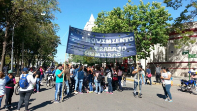Piquetes impiden el tránsito en el centro de Resistencia