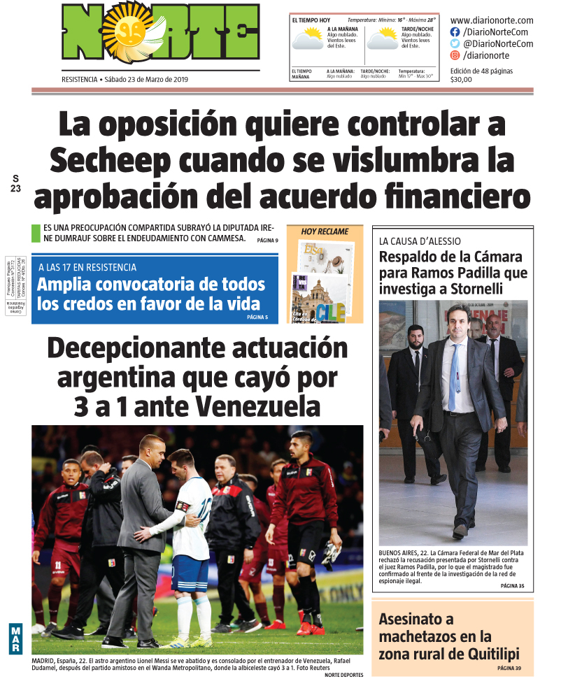 Edición del 23.03.2019