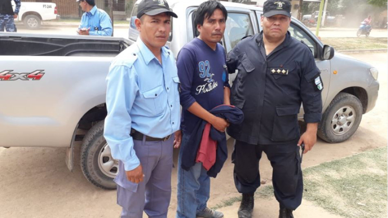 Recapturaron al preso que fue sacado de la comisaría del Sauzalito