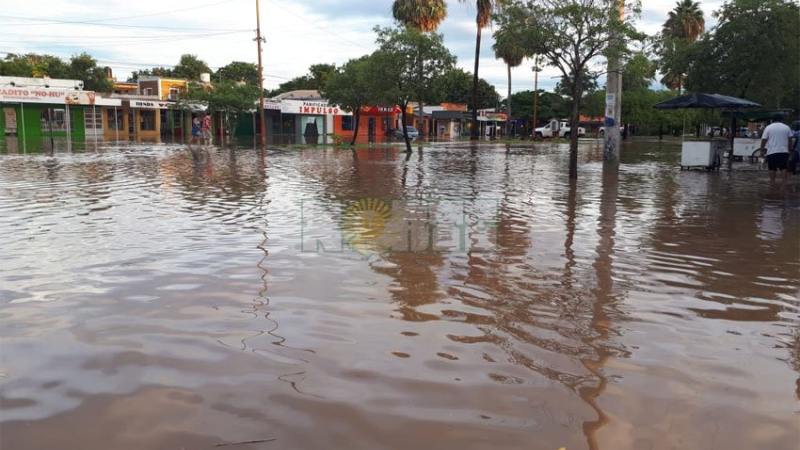 Los 125 milímetros dejan zonas inundadas en Sáenz Peña