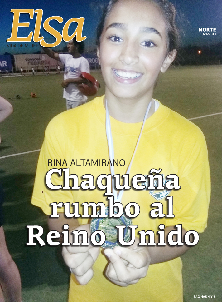 Irina Altamirano: Chaqueña rumbo al Reino Unido