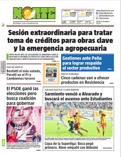 Edicion del 29-04-2019