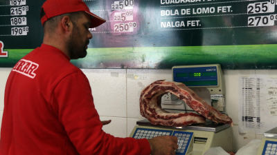 Costilla, vacío y matambre a $149 el kilo en una carnicería de Resistencia