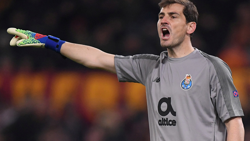 El arquero Iker Casillas sufrió un infarto