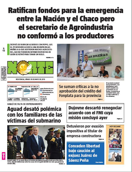 Edicion del 18-05-2019
