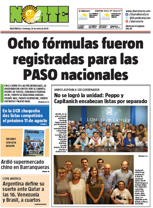 Edicion del 23-06-2019