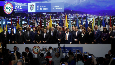 Uruguay se retiró de la Asamblea General de la OEA