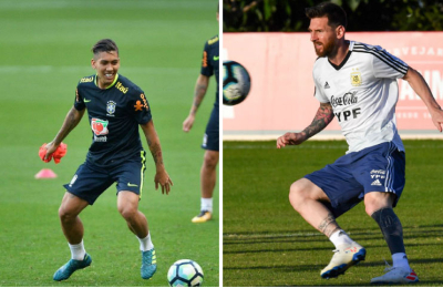 El cruce más esperado entre los gigantes sudamericanos Brasil-Argentina