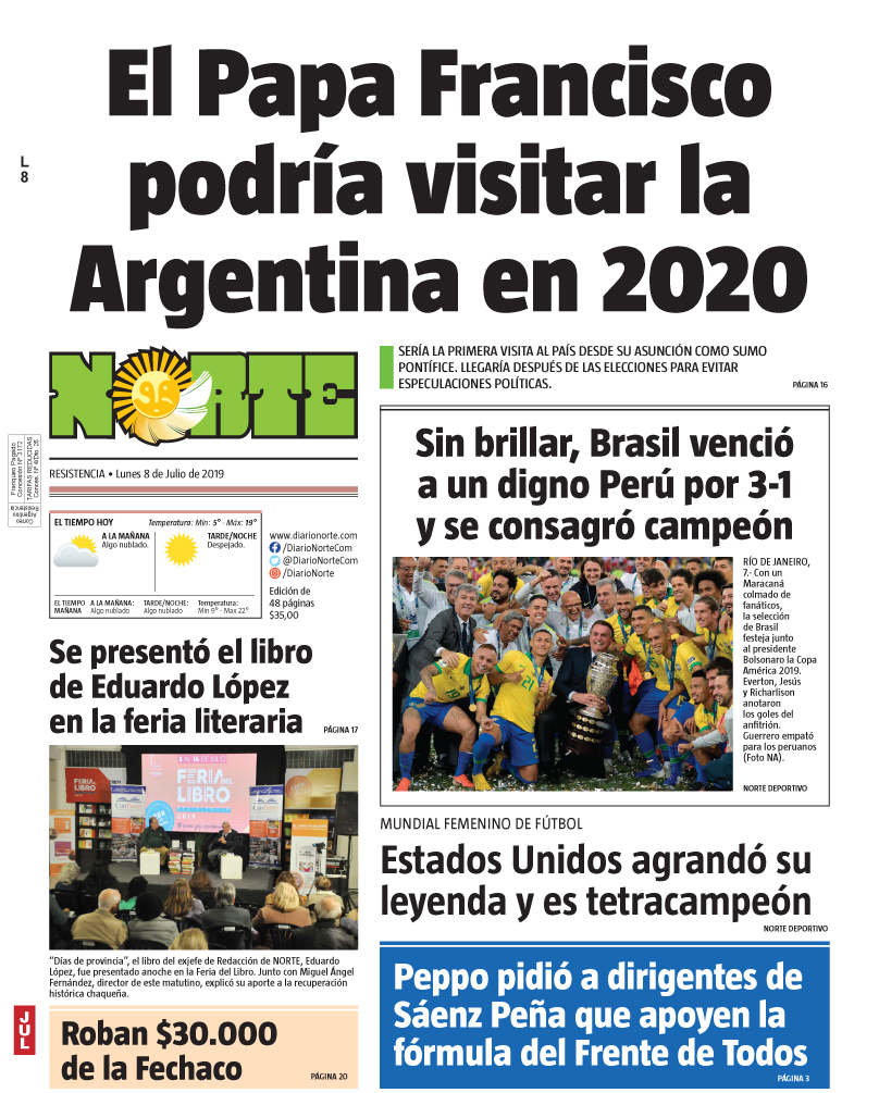 Edicion del 08-07-2019