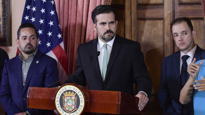 Ricardo Rosselló anunció su renuncia a la gobernación de Puerto Rico