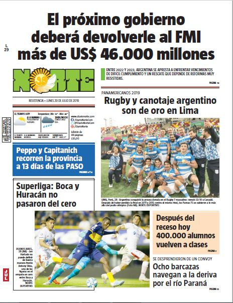 Edicion del 29-07-2019
