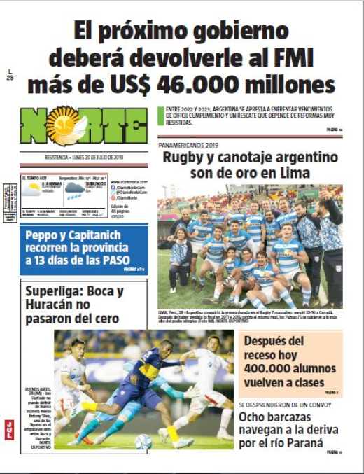 Edicion del 29-07-2019