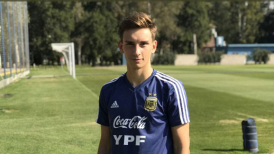 Thiago Simoni, de Cipolletti a la selección