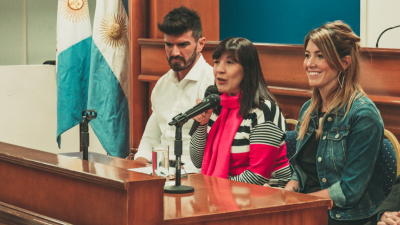 Pablo Garcia Amud, reconocido por la legislatura chaqueña