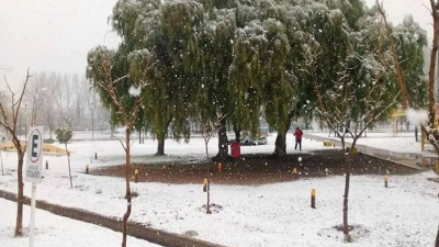 Nevó en La Pampa después de 42 años