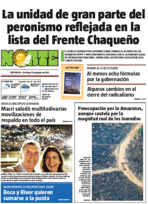 Edicion del 25-08-2019