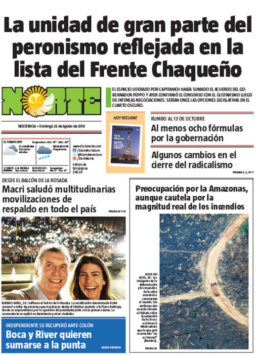 Edicion del 25-08-2019