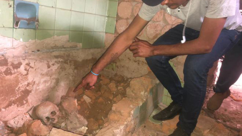 Hallan restos óseos en una propiedad de Alfredo Stroessner