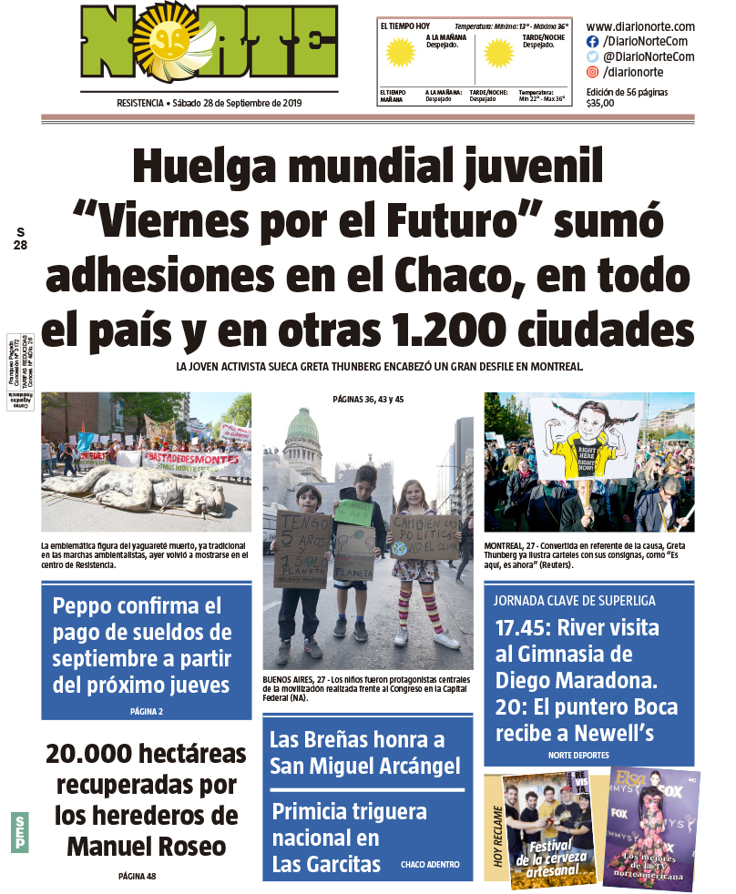 Edicion del 28-09-2019