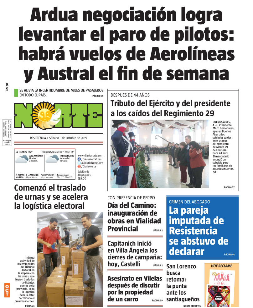 Edicion del 05-10-2019