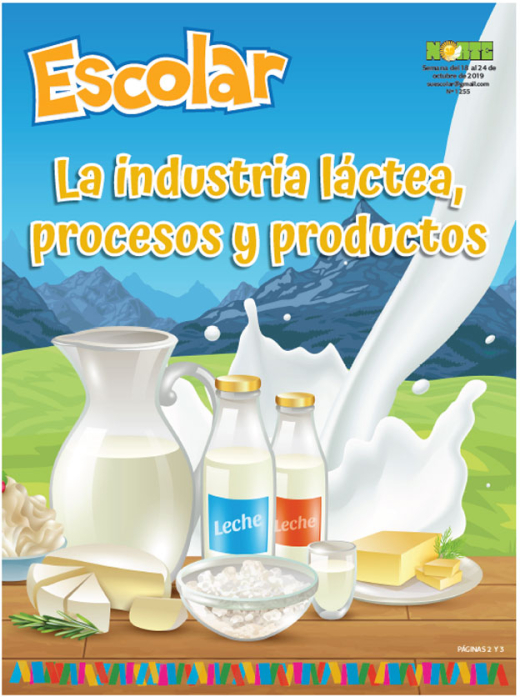 La industria láctea, procesos y productos