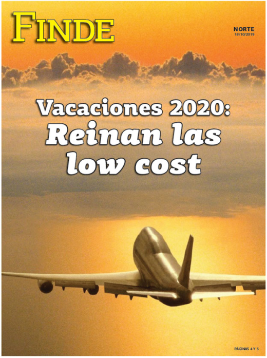 Vacaciones 2020: Reinan las low cost
