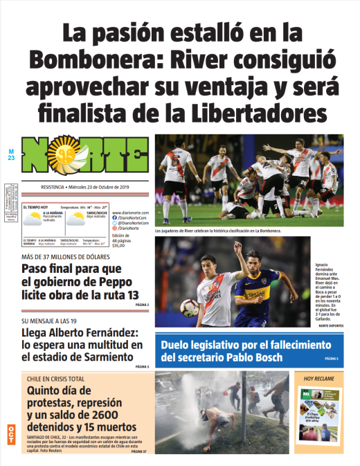Edicion del 23-10-2019